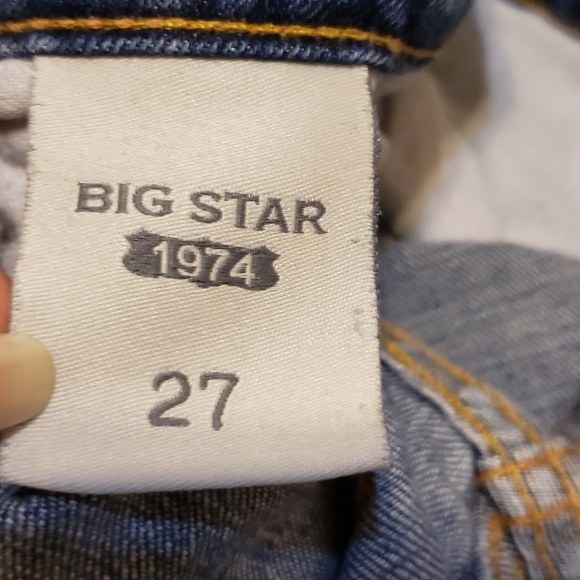 Big Star size 27 jealouss skinny distressed - Picture 9 of 13